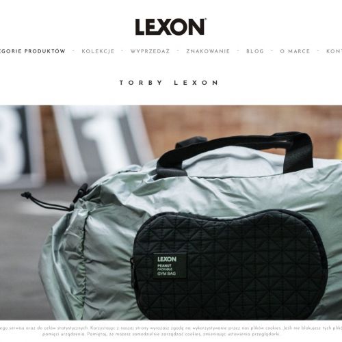 Torba podróżna z nadrukiem logo