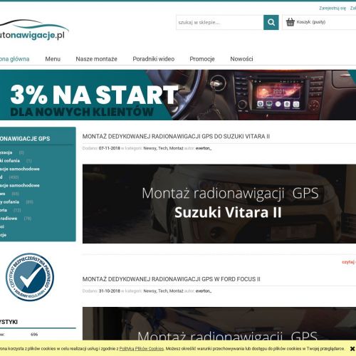 Dedykowana radio nawigacja android