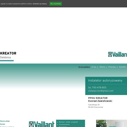 Dzierżoniów - kotły gazowe