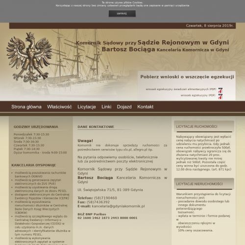 Licytacje komornicze trójmiasto