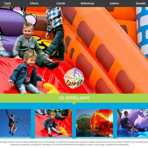 Wypożyczalnia zjeżdżalni dmuchanych