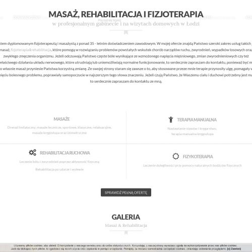 Masaże fizjoterapia łódź