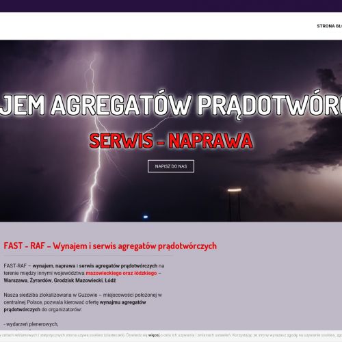 Naprawa agregatów prądotwórczych - żyrardów