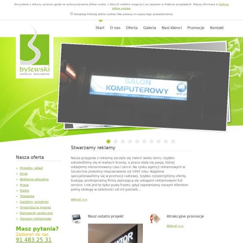 Szczecin - szyld reklamowy