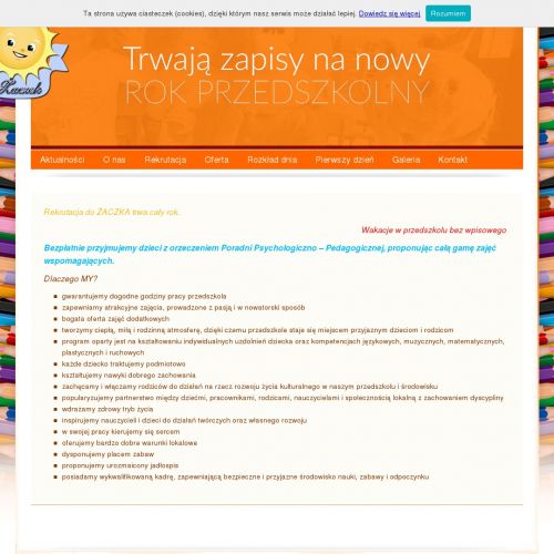 Rekrutacja przedszkole w Rudzie Śląskiej