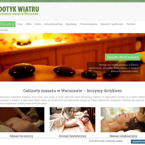 Warszawa - masaż