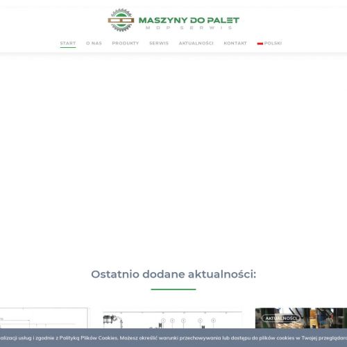 Linia do produkcji palet