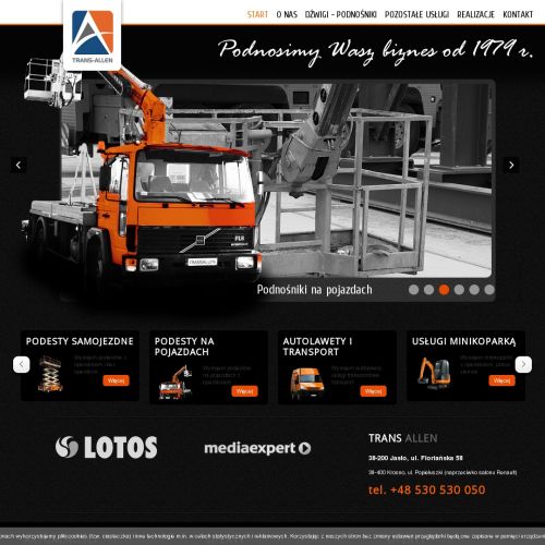 Gorlice - żuraw samochodowy