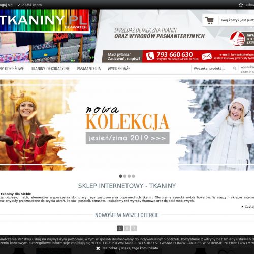 Len tkanina na metry