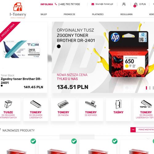 Tusze do drukarek laserowych