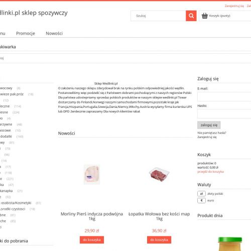 Wędliny wysyłka hiszpania