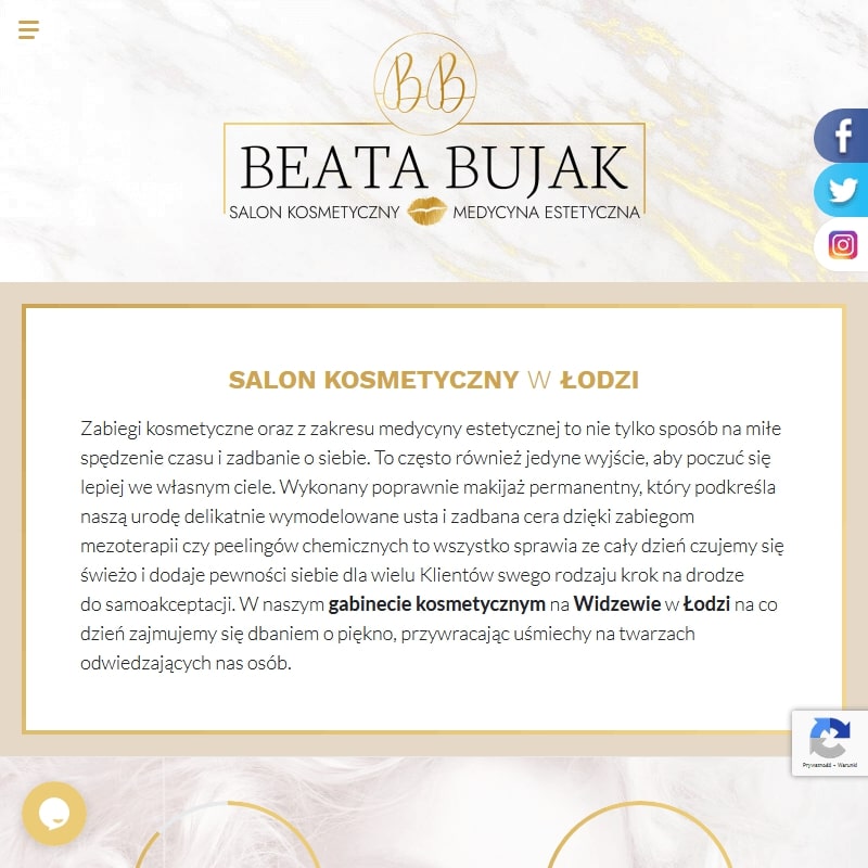 Kosmetyczka widzew w Łodzi