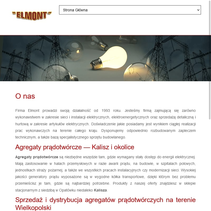 Agregaty prądotwórcze wielkopolska w Sieradzu