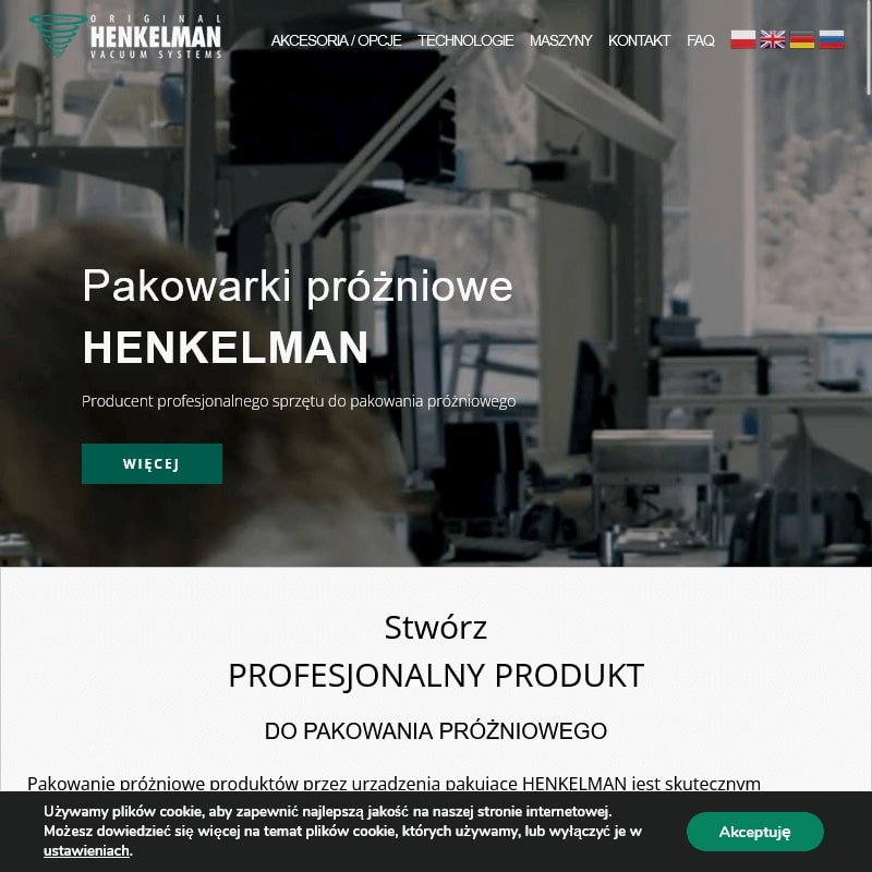 Maszynka do zamykania próżniowego