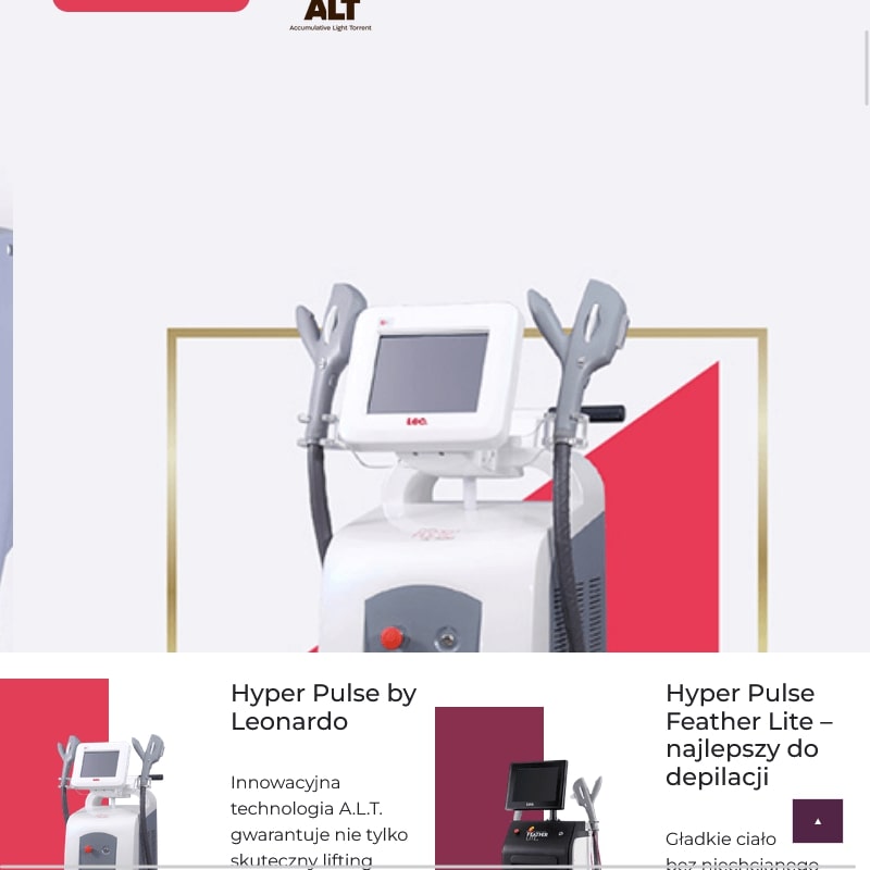 Profesjonalny depilator laserowy do salonu kosmetycznego