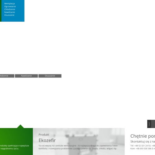 Producent central wentylacyjnych