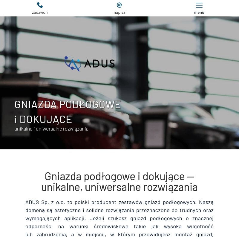 Gniazdko w podłodze