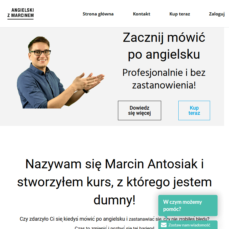 Kurs języka angielskiego dla maturzysty