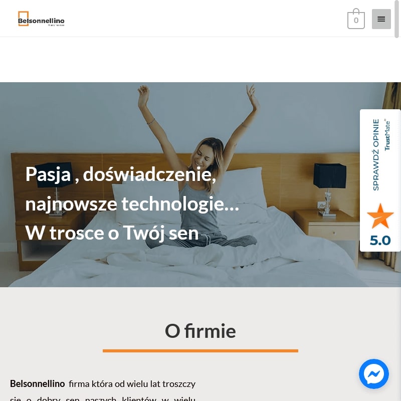 Materac ortopedyczny twardy