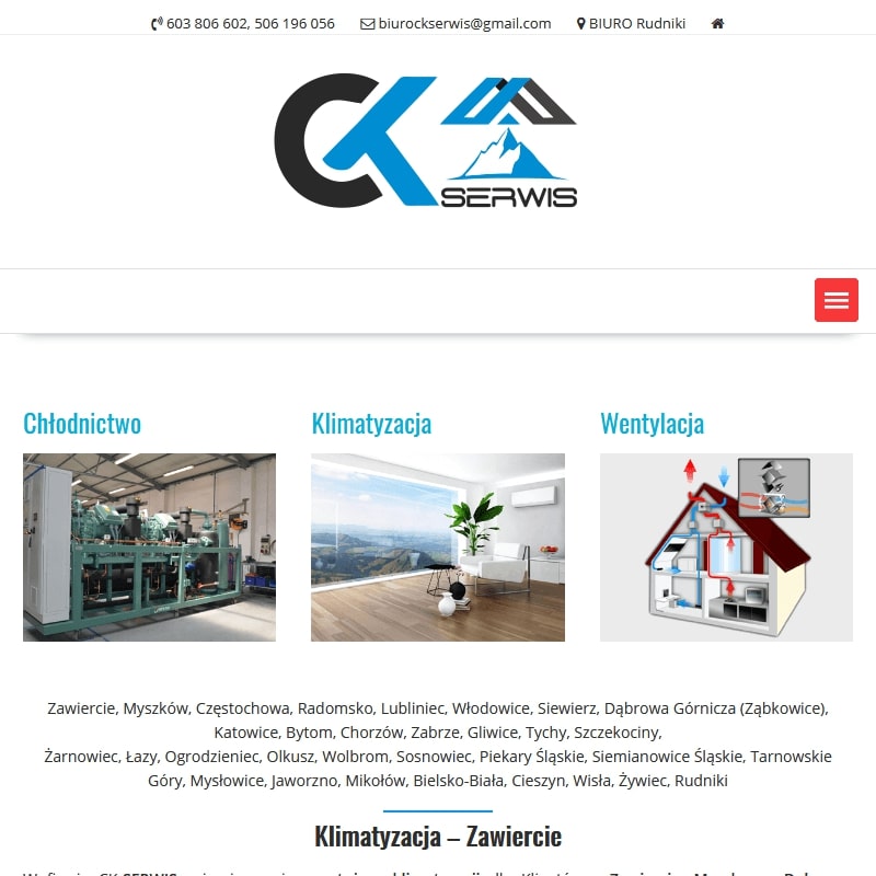 Chłodnictwo przemysłowe - Katowice