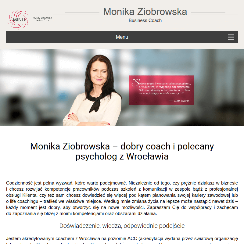 Coach rozwoju osobistego Wrocław