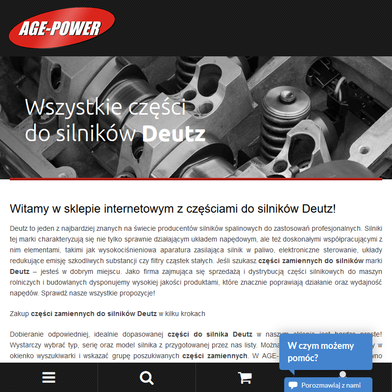 Części do deutz - Warszawa