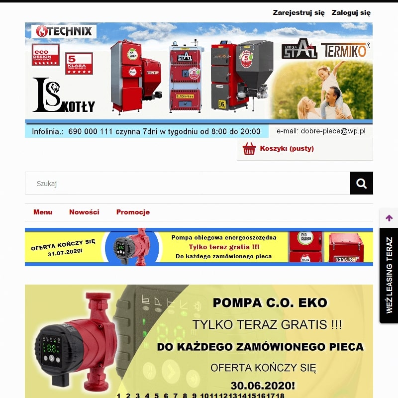 Najtańsze piece na ekogroszek