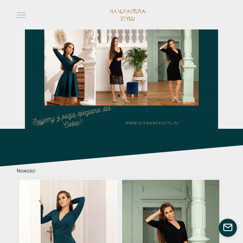 Sukienka dzianinowa butelkowa zieleń