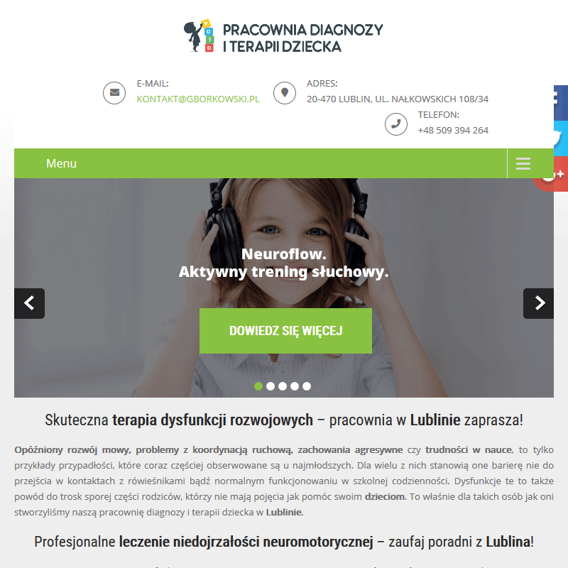 Neuroflow trening słuchowy w Lublinie