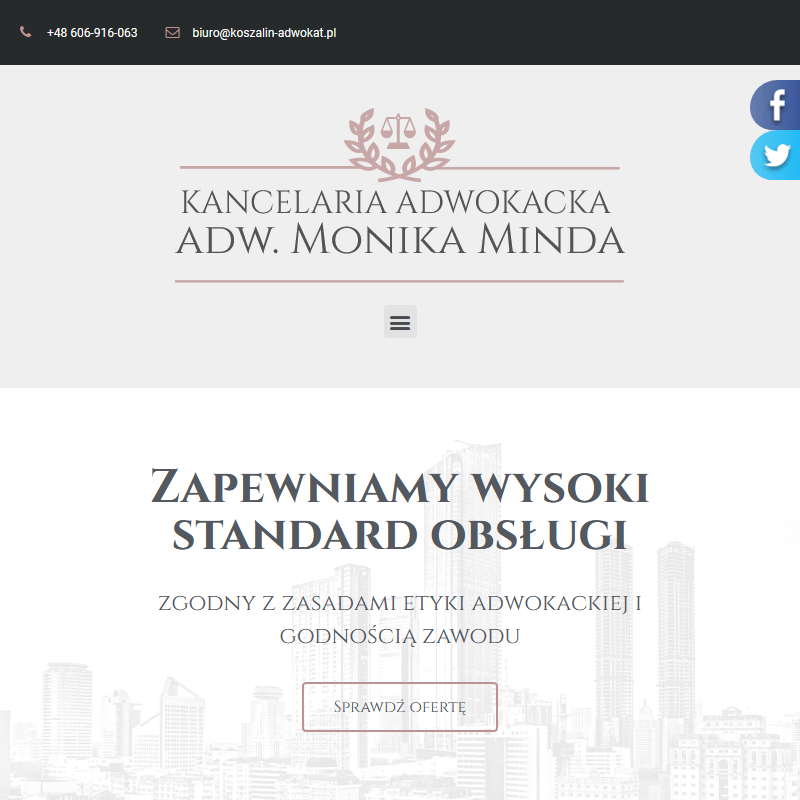 Doradztwo w zakresie sprawach ubezpieczeń społecznych - Koszalin