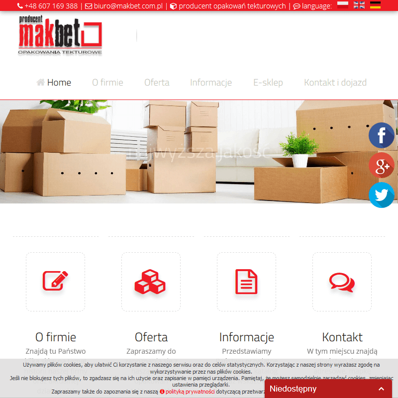 Tektura falista - Włocławek