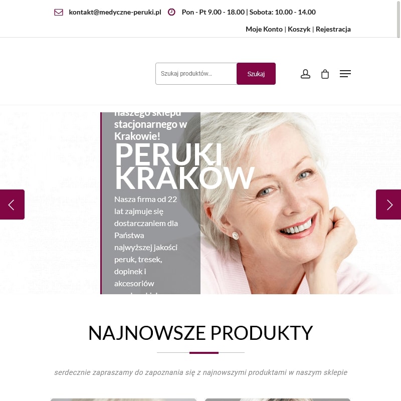 Kraków - peruki naturalne sklep internetowy