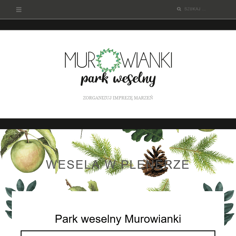 Sieradz - ślub w plenerze