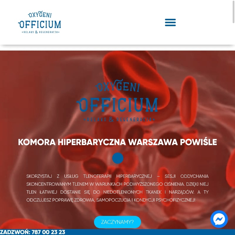 Komora hiperbaryczna dla sportowców - Przemyśl