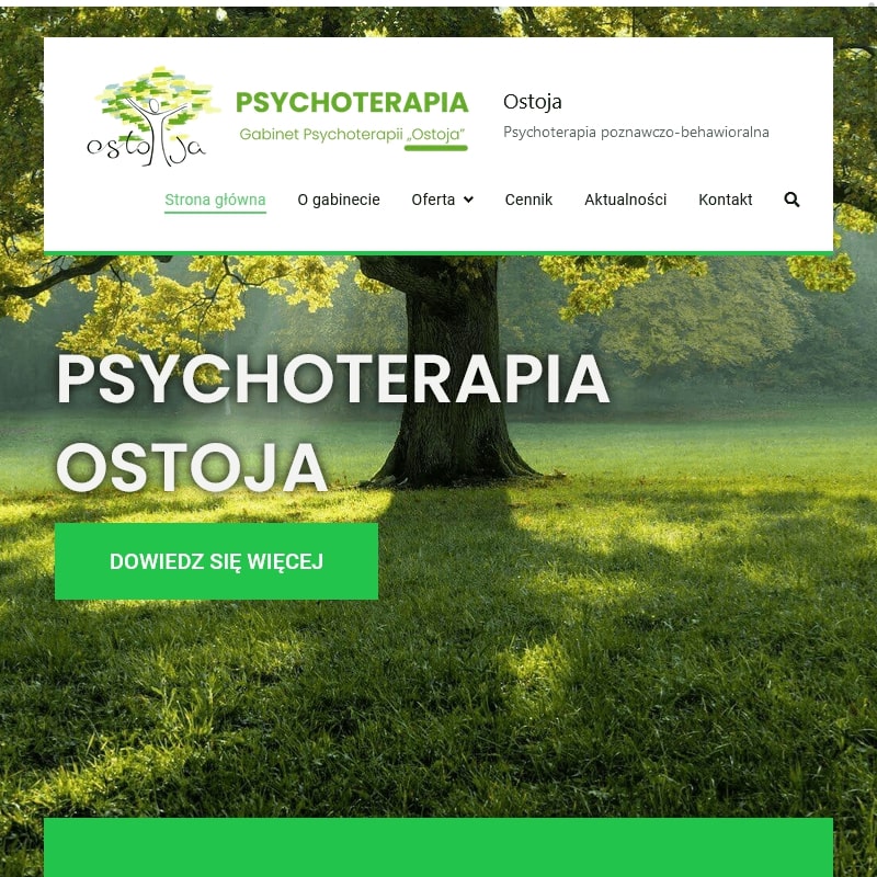 Psychoterapia indywidualna - Warszawa
