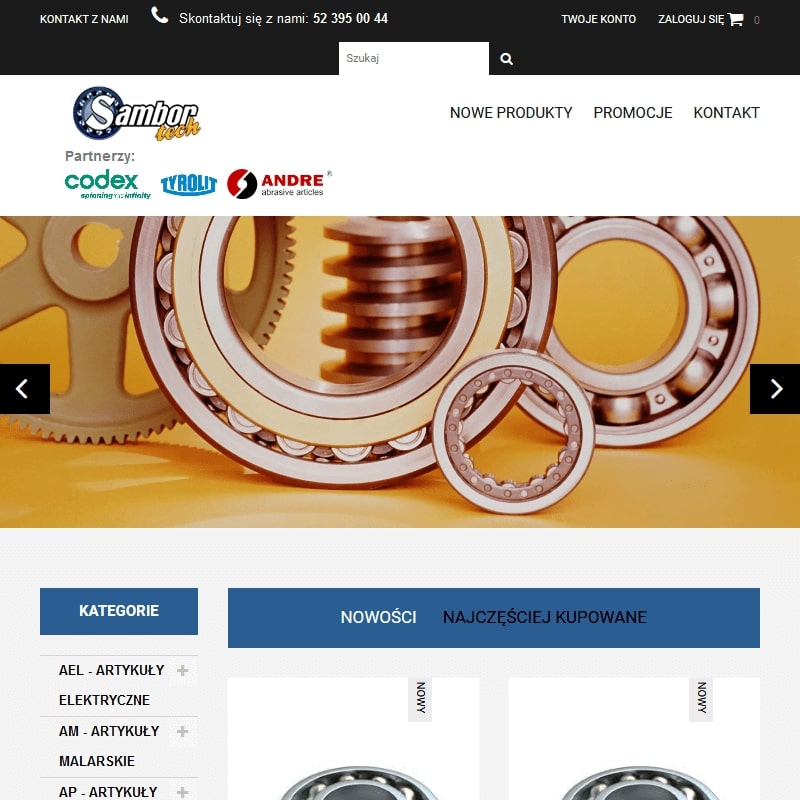 Chojnice - łożyska oporowe