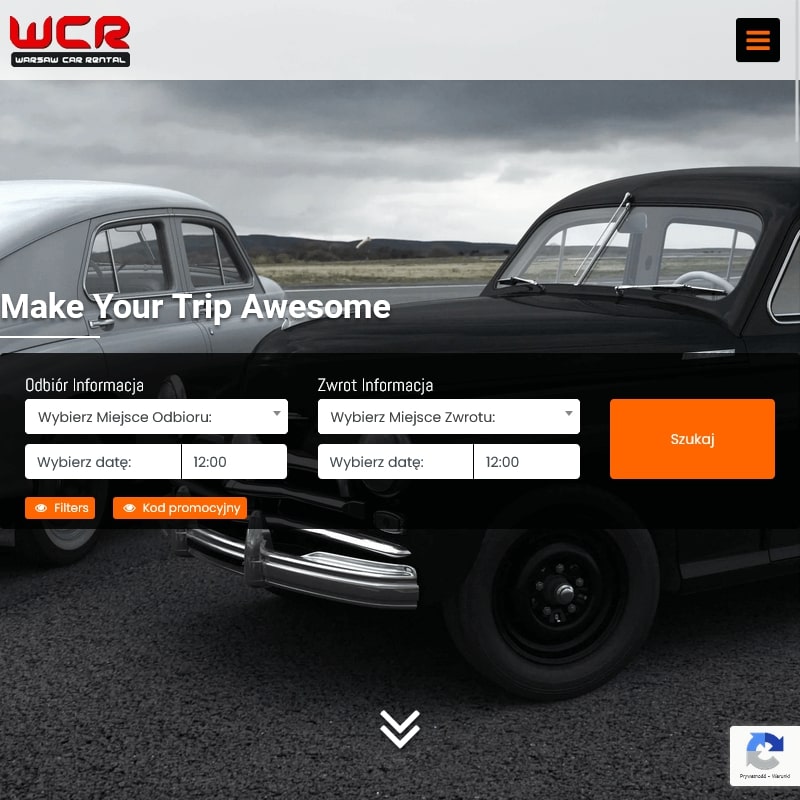 Wynajem auta warszawa lotnisko w Warszawie